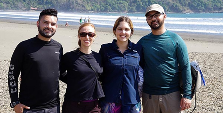 Interdisciplinary Research in Costa Rica USF Marine Science Graduate Students