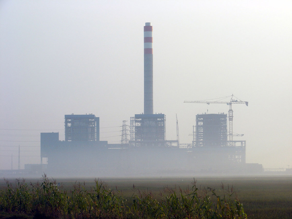 Iron found in the North Pacific Transition Zone can travel thousands of miles from industrial sources, such as this coal power plant in Indonesia.