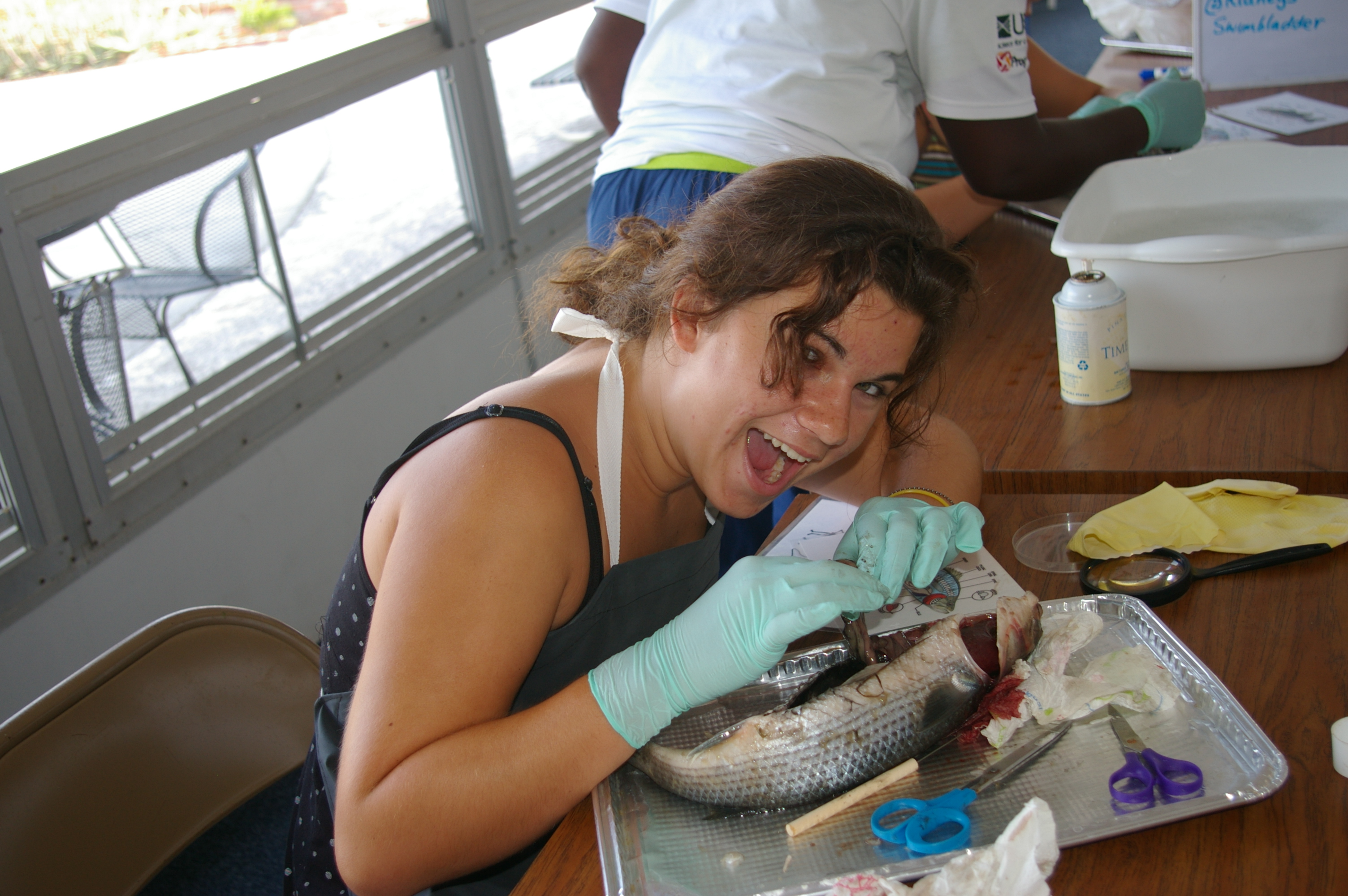 Makenzie Kerr, now 26, attended OCG in 2009, went on to earn her master’s degree in marine science at USF, and now works there.