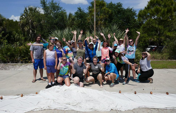 Oceanography Camp for Girls kick off