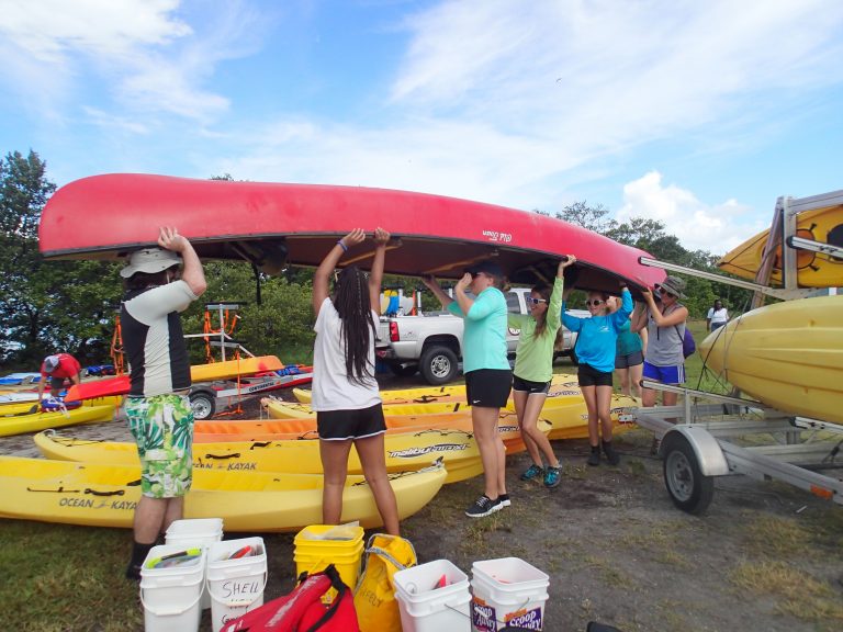 OCG Girls Camp Kayaking