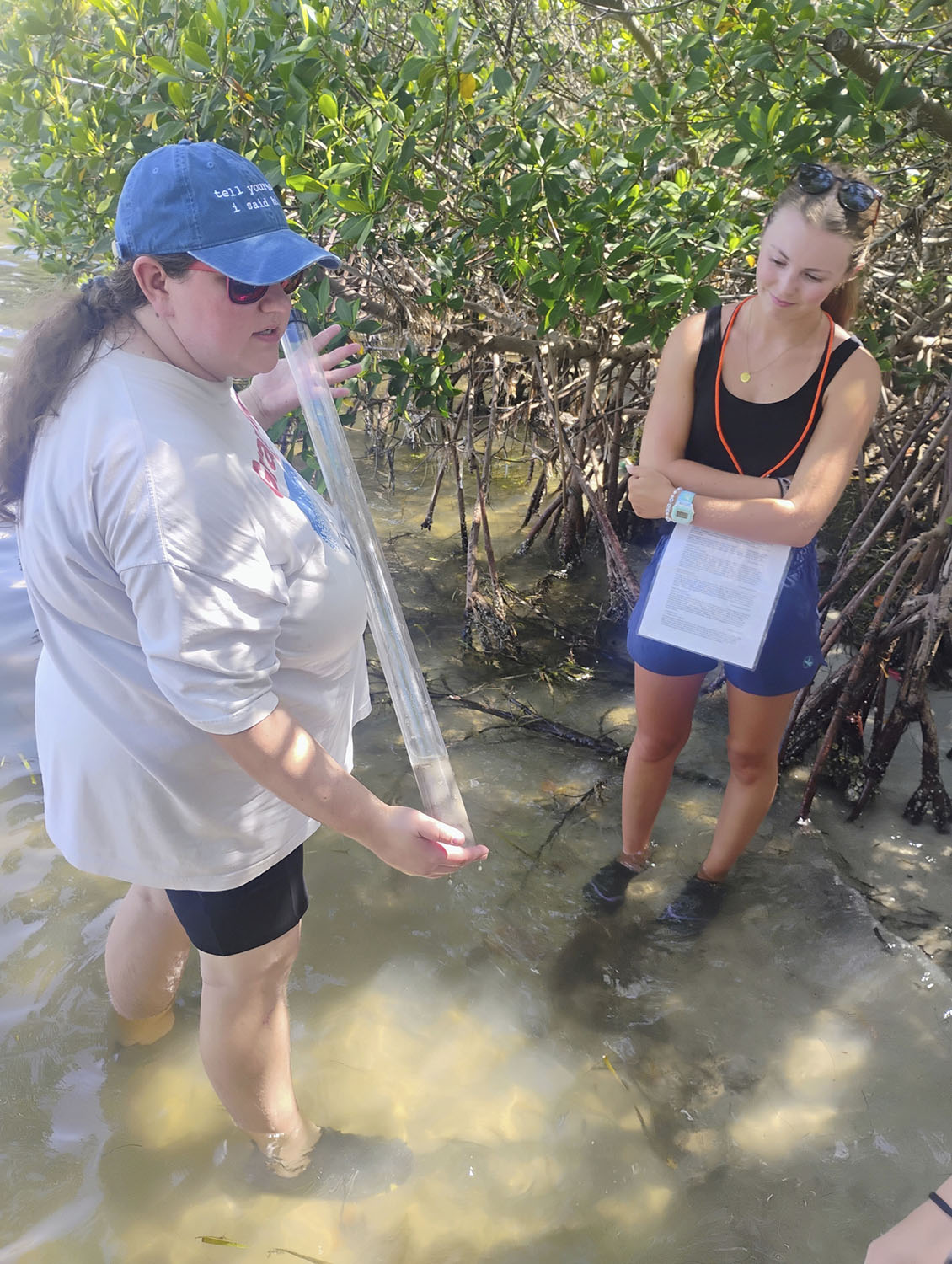 Orion Schomber graduated with her master’s degree in 2025 from the College of Marine Science where she studied geological oceanography.
