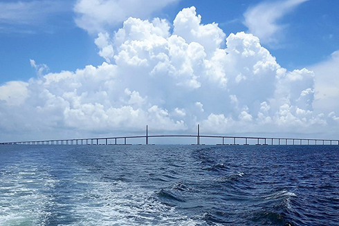 Sunshine skyway, aboard the R/V ANGARI