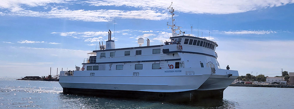 The Research Vessel Western Flyer. 