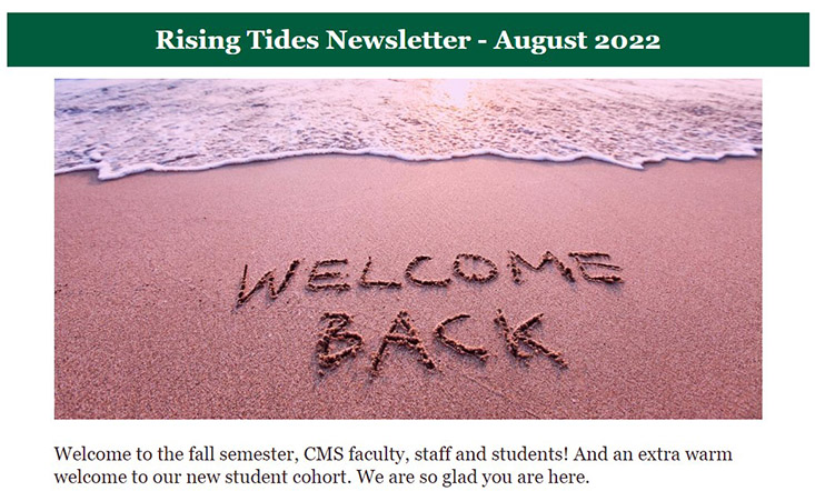 Rising Tides August 2022 | USF College of Marine Science