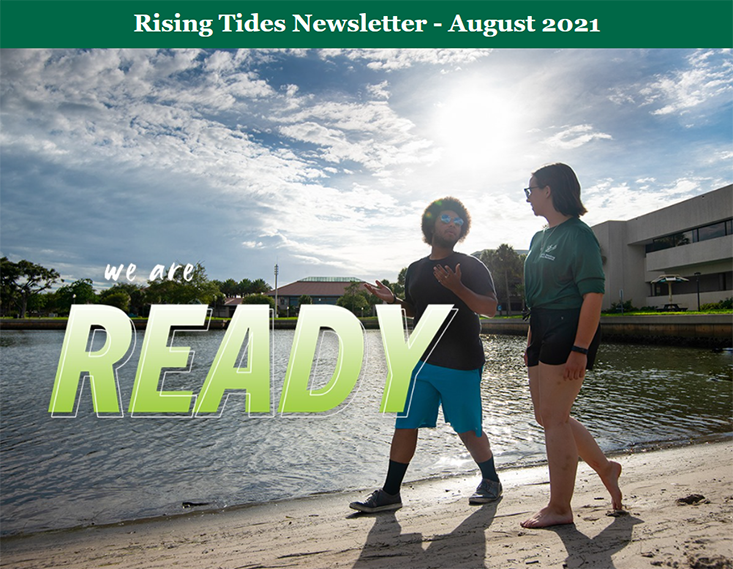 Rising Tides Newsletter, August 2021 edition.