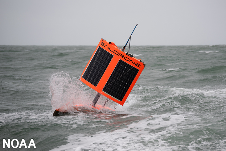 On August 3, 2019, an unmanned Saildrone 1020 completed a 13,670-mile journey around Antarctica in search of carbon dioxide. It was world’s first autonomous circumnavigation of Antarctica. Learn more about Saildrone 1020's journey at https://www.saildrone.com/antarctica. (Saildrone Inc./With permission.)