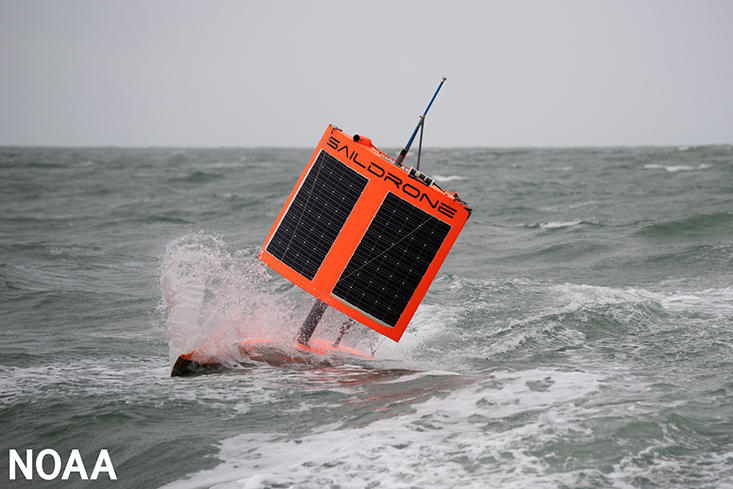 On August 3, 2019, an unmanned Saildrone 1020 completed a 13,670-mile journey around Antarctica in search of carbon dioxide. It was world’s first autonomous circumnavigation of Antarctica. Learn more about Saildrone 1020's journey at https://www.saildrone.com/antarctica. (Saildrone Inc./With permission.)