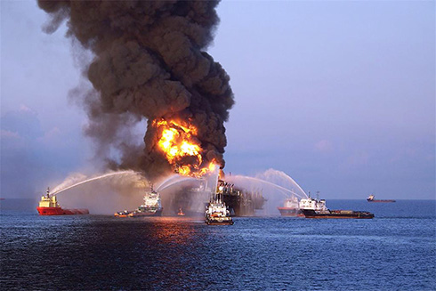 The Deepwater Horizon oil spill is an industrial disaster that began on April 20, 2010. 