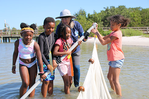 Nearly 25 youth from the Royal Theater Boys & Girls Club of the Suncoast spent three days of their spring break becoming ‘Guardians of the Gulf.’