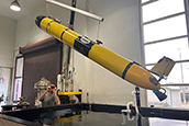 Stella, a G3 Glider, being prepped for a mission.