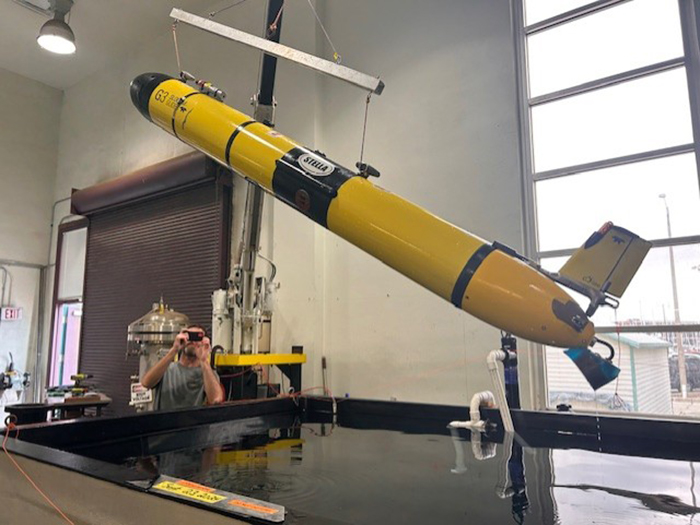 Sean Beckwith is a physical oceanography doctoral student at CMS who is researching sound speed to enhance seafloor mapping.
