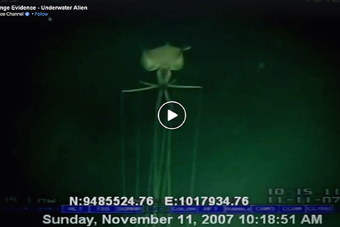 Strange Evidence - Underwater Alien