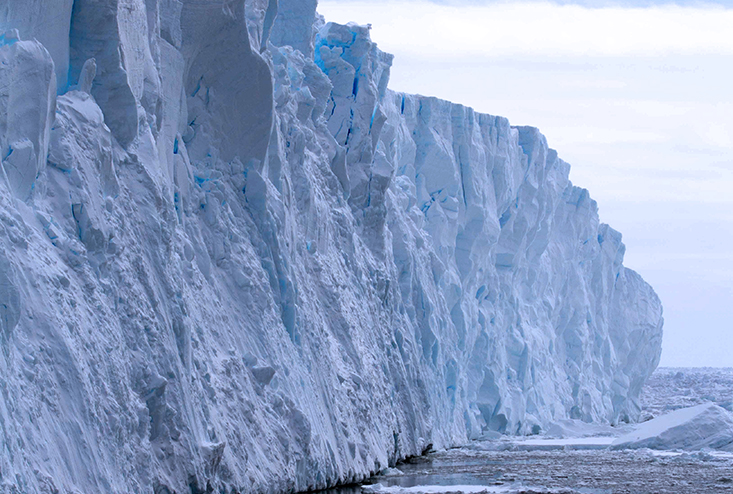 The Totten Glacier in East Antarctica