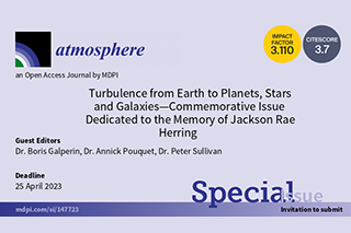 "Turbulence from Earth to Planets, Stars and Galaxies—Commemorative Issue Dedicated to the Memory of Jackson Rae Herring"