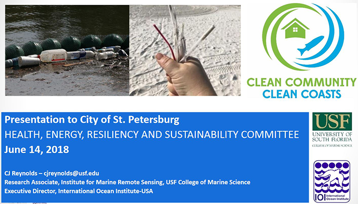 USF CMS Advises St. Pete City Council HERS Committee 2018