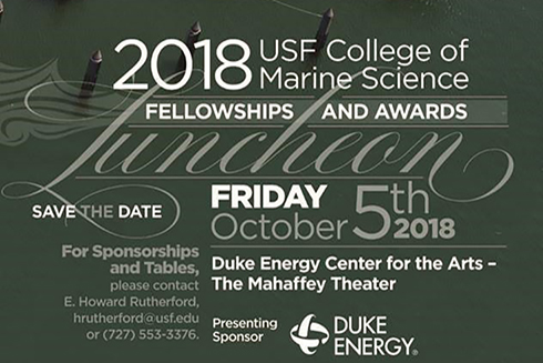 USF College of Marine Science Fellowships and Awards Luncheon 