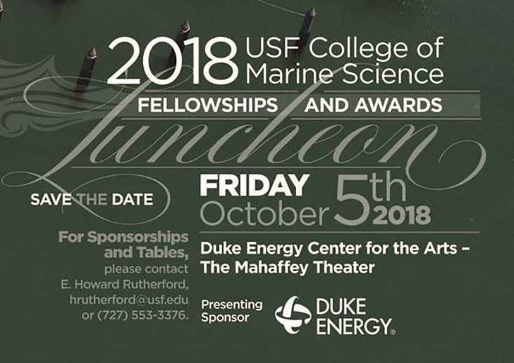 USF College of Marine Science Fellowships and Awards Luncheon 