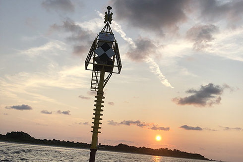 USF Led Team Deploys Tsunami Buoy Test in Tampa Bay 