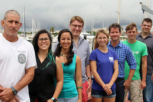 USF Marine Science Fish Ecology Lab Group, May 2018