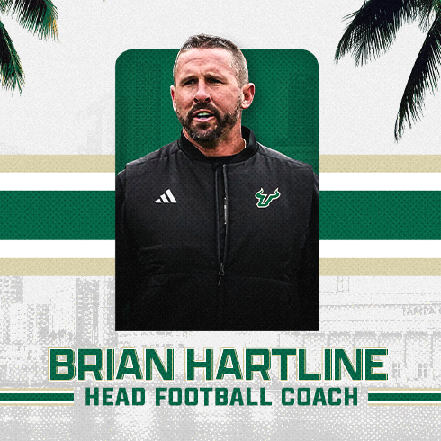 Brian Hartline named head coach of USF Football