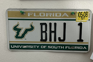 License plate