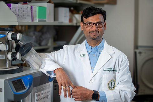 USF Health researcher Hariom Yadav