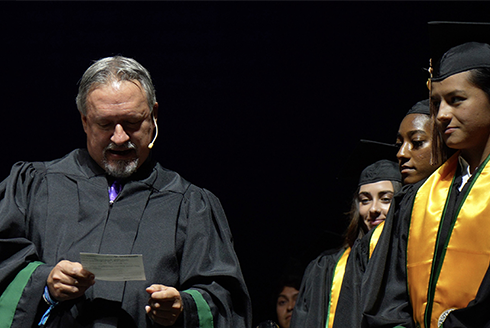Humor, embarrassment and joy: Meet the name readers of USF’s commencement ceremonies