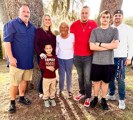 Lisa and family