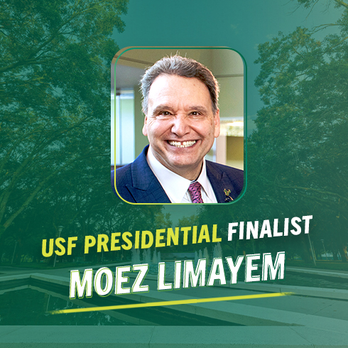 Moez Limayem named the sole finalist for University of South Florida president