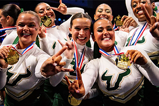 USF cheer team