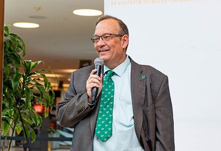 Darren Schumacher, president and CEO of the USF Institute of Applied Engineering
