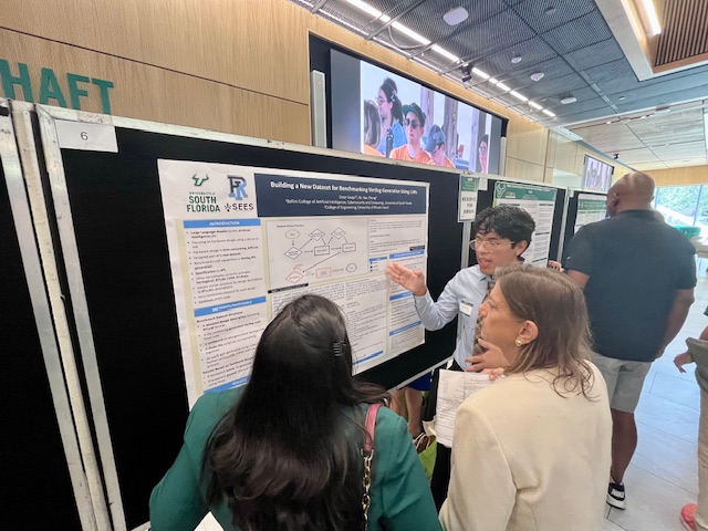 presenting at symposium