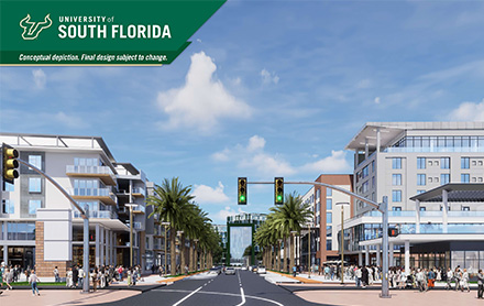 Rendering of the Fletcher District