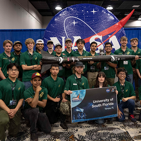 USF student rocket team soars in national NASA competition