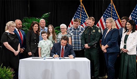 Gov. Ron DeSantis signs legislation