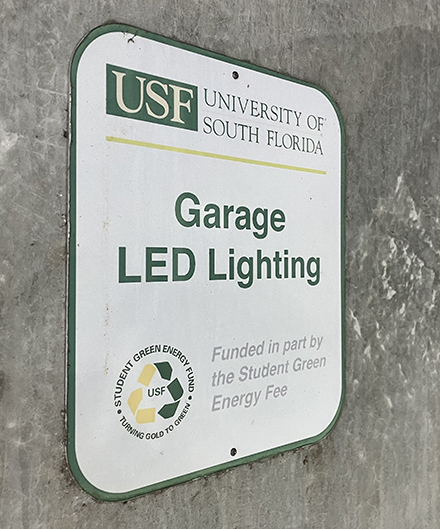 green sign