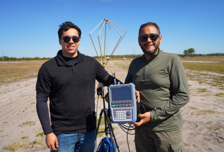 USF military signal frequencies research