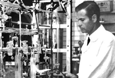 USF researcher in 1967