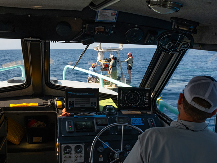 After devastating fire, USF marine scientists race to keep ocean monitoring on track