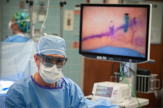 Doctor in surgery
