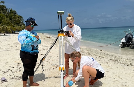 Measuring coastal erosion