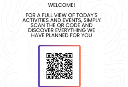 hospitality QR code example 