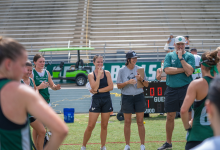 Mindy McCord, head coach of USF women’s lacrosse.