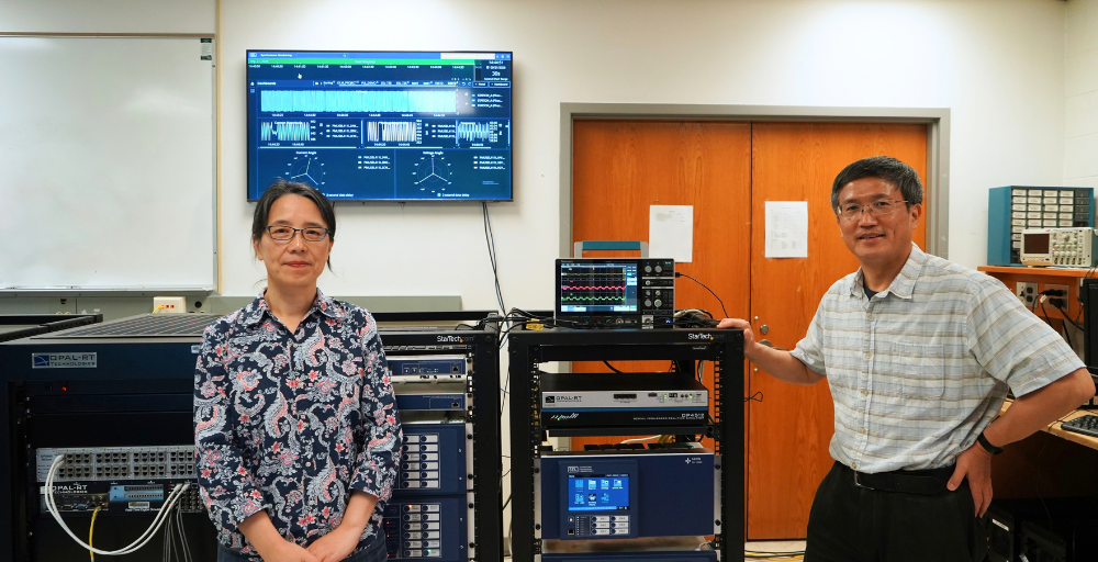 USF Professors Linling Fan and Zhixin Miao