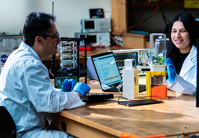USF scientists advance space agriculture for future moon and Mars missions