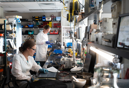 Graduate students in the Yeh Lab 