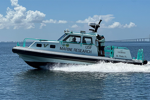 USF Marine Research vessel