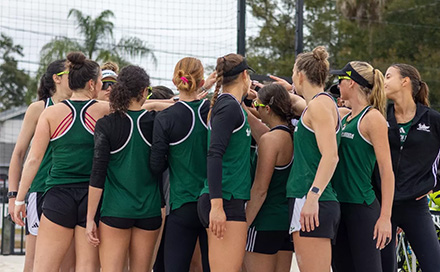 USF beach volleyball