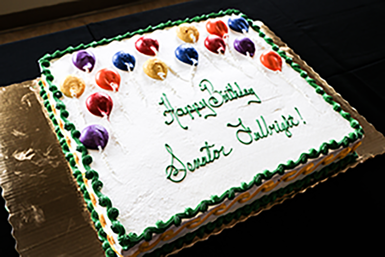 Fulbright cake image